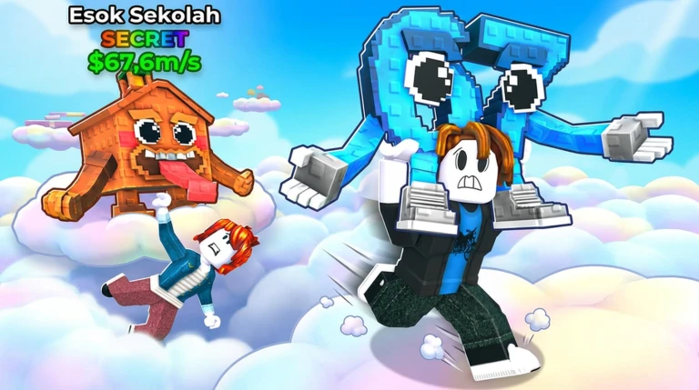 Jump Clouds For Brainrots! game artwork